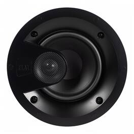 ELAC - IC-V61-W - Vertex 1 6.5" In-Ceiling Speaker - Includes White Grille, Sold Individually - Black/Gray