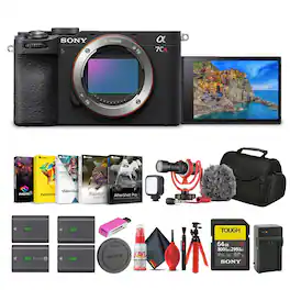 Sony - Alpha 7CR Mirrorless Full-Frame Interchangeable Lens Hybrid Camera Bundle