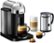 Front Zoom. Nespresso - Vertuoline Espresso Maker with Aeroccino+ Milk Device - Chrome.