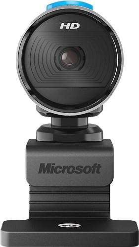  Microsoft - LifeCam Studio Webcam - Silver