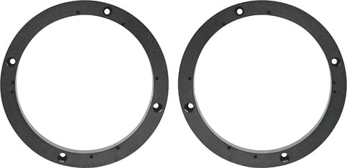 Front. Metra - Speaker Bracket for Select 1960-2023 Chevrolet Honda Nissan Subaru GMC Hyundai - Black.