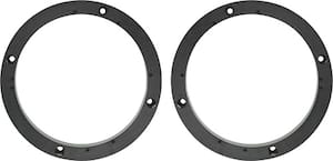 Metra - Installation Spacer Ring for Select Speakers - Black - Front_Standard