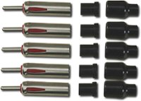 Angle Zoom. Metra - Antenna Adapter Plug for Most Vehicles (5-Pack) - Black.