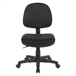 Office Star Products - Sculptured Task Chair - Black