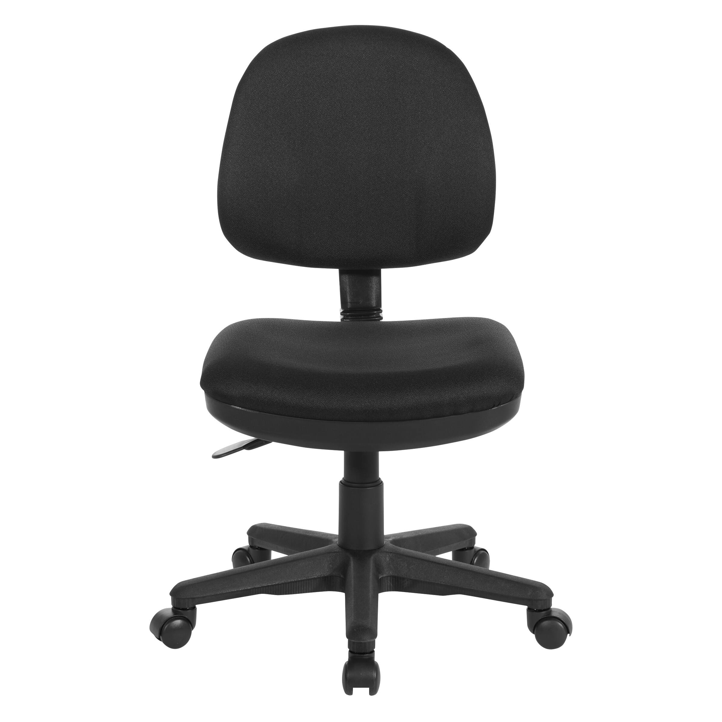 Office Star Products - Sculptured Task Chair - Black