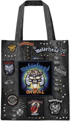 PopMarket - Motorhead - Rocksax - Motorhead - Battle Bag - 16 X 16 Soft Polyester Bag with Web Handles - Multicolor