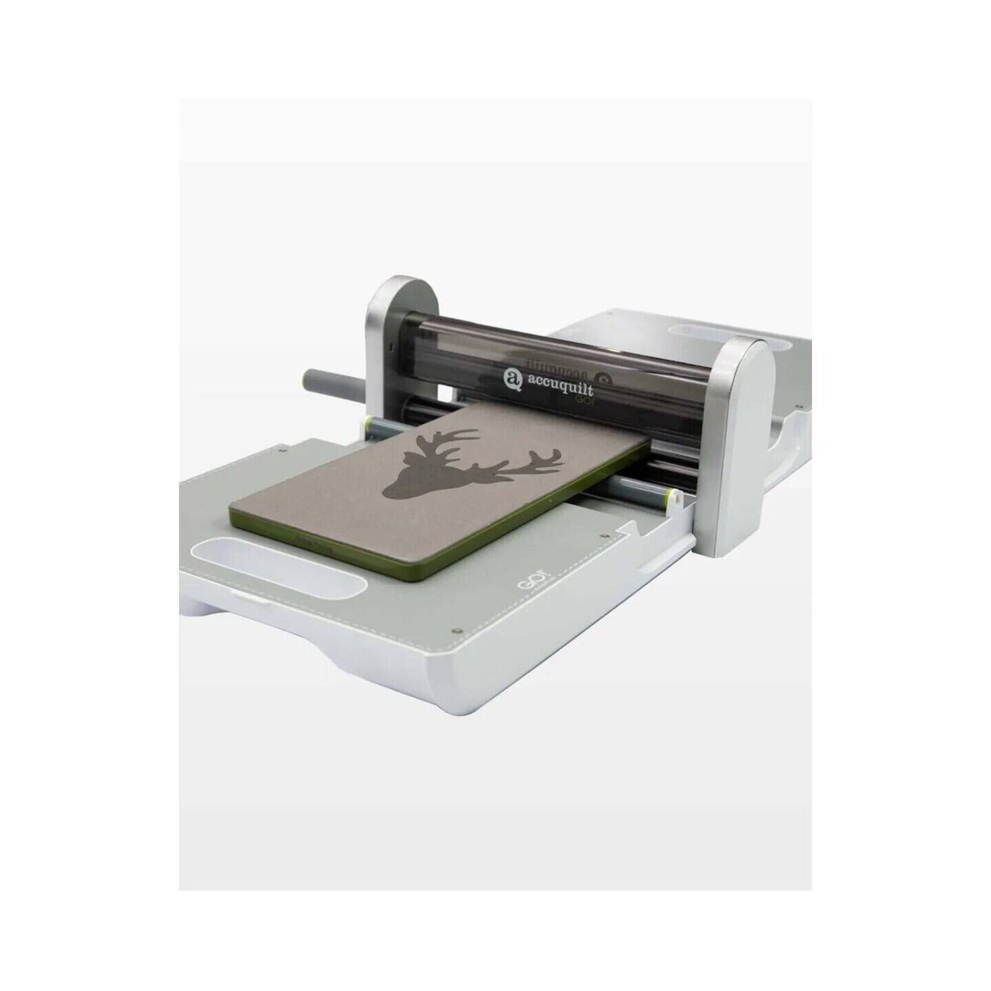 Left. AccuQuilt - GO! Deer Head Die - Multicolor.