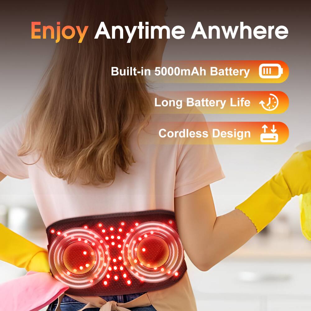 Enjoy Anytime Anywhere  
Built-in 5000mAh Battery  
Long Battery Life  
Cordless Design