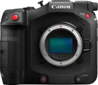 Canon - EOS C80 6K Video Mirrorless Cinema Camera (Body Only) - Black - Front_Zoom