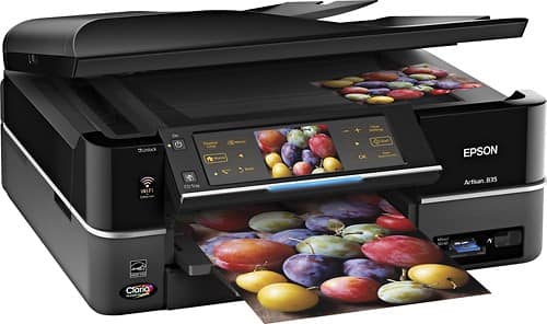 Angle Standard. Epson - Artisan 835 Wireless All-In-One Printer.