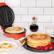 Alt View 13. Uncanny Brands - Marvel Deadpool Waffle Maker - Red.