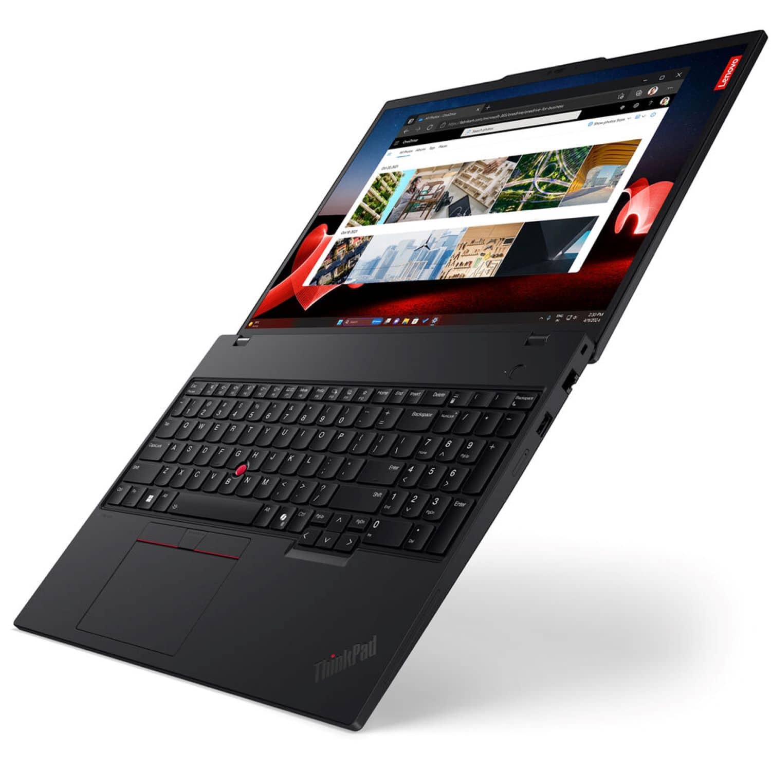 Lenovo ThinkPad laptop computer.
