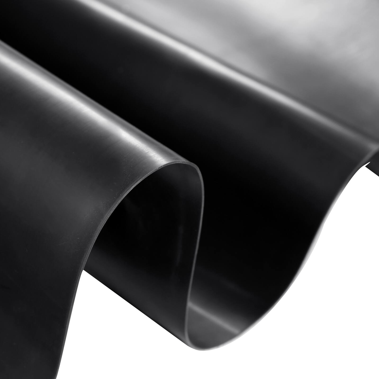 Alt View 5. VEVOR - Pond Liner, 10 x 15 ft 45 Mil Thickness, Pliable EPDM Material Pond Skins, Easy Cutting Underlayment for Fish - Black.