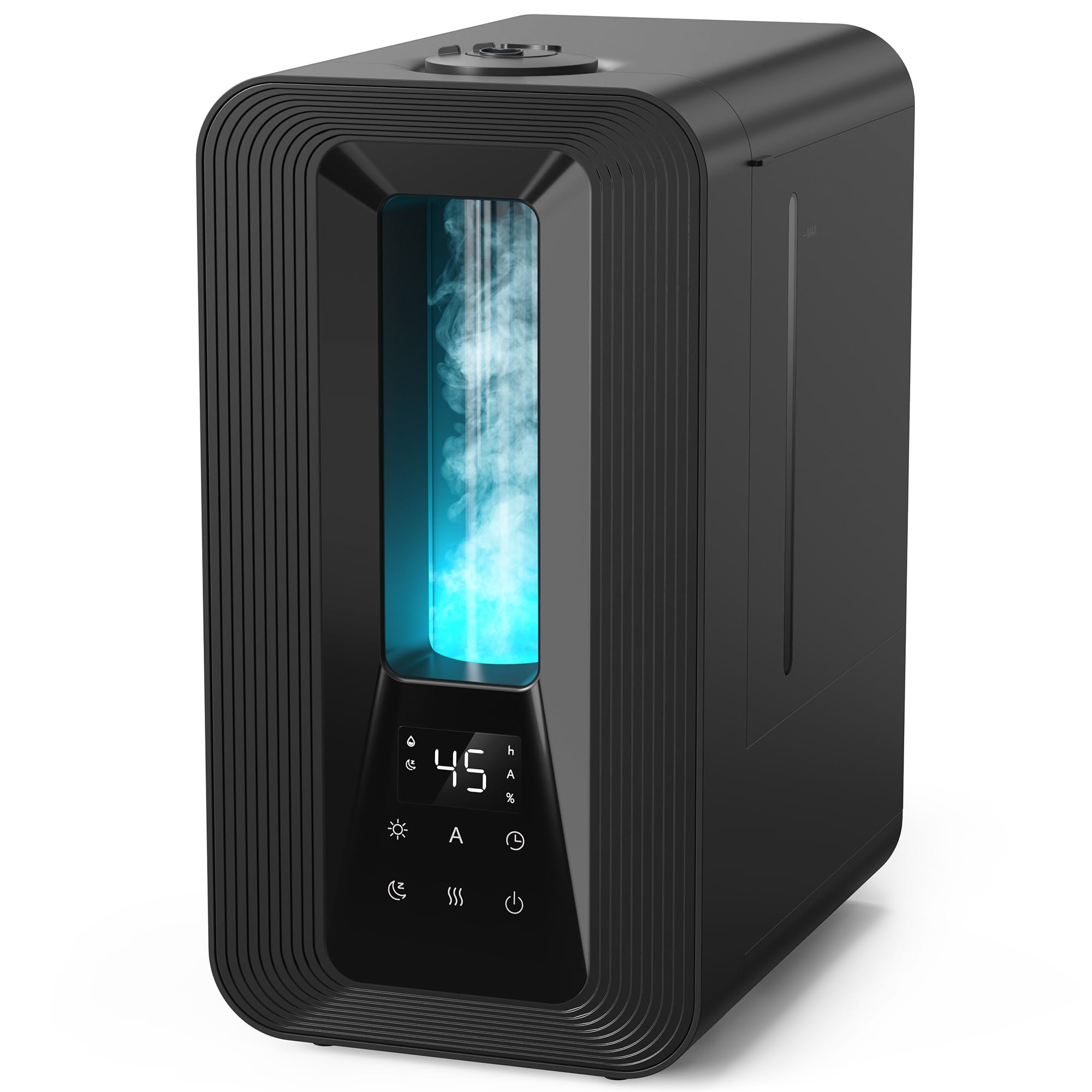 POMORON - JS15 Smart Cool Mist Humidifier for Bedroom & Nursery, Auto Humidity Control with Digital Display, 3 Mist Levels