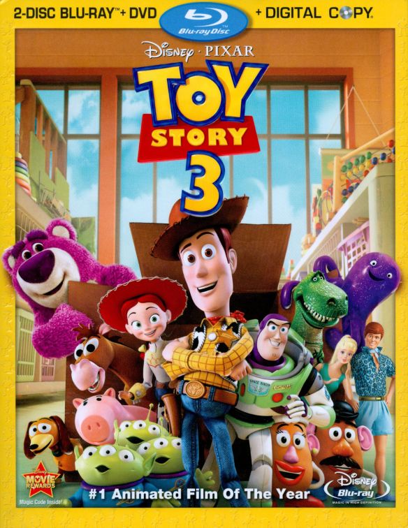  Toy Story 3 [4 Discs] [Includes Digital Copy] [Blu-Ray/DVD] [Blu-ray/DVD] [2010]