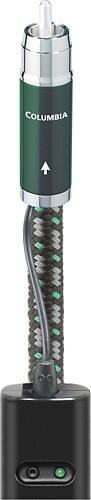 Front Standard. AudioQuest - Columbia 6.6' RCA Cable - Black/Green.