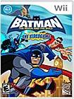 Front Detail. Batman: The Brave and the Bold The Videogame - Nintendo Wii.