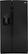 Front Standard. GE - 25.9 Cu. Ft. Side-By-Side Refrigerator with Thru-the-Door Ice and Water - Black.