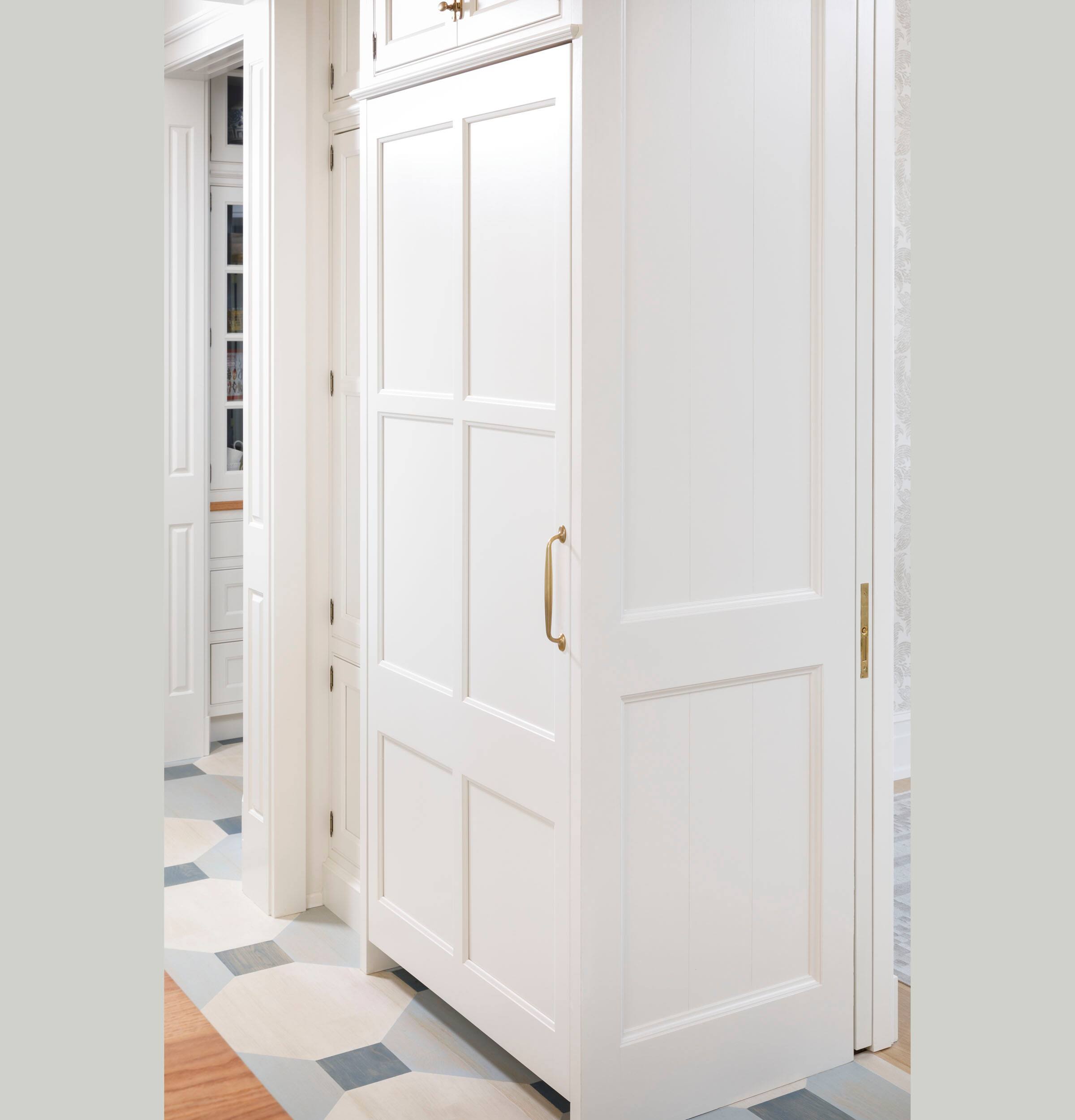 Alt View 19. Monogram - 21.2 Cu. Ft. Upright Wi-Fi Column Freezer - Custom Panel Ready.