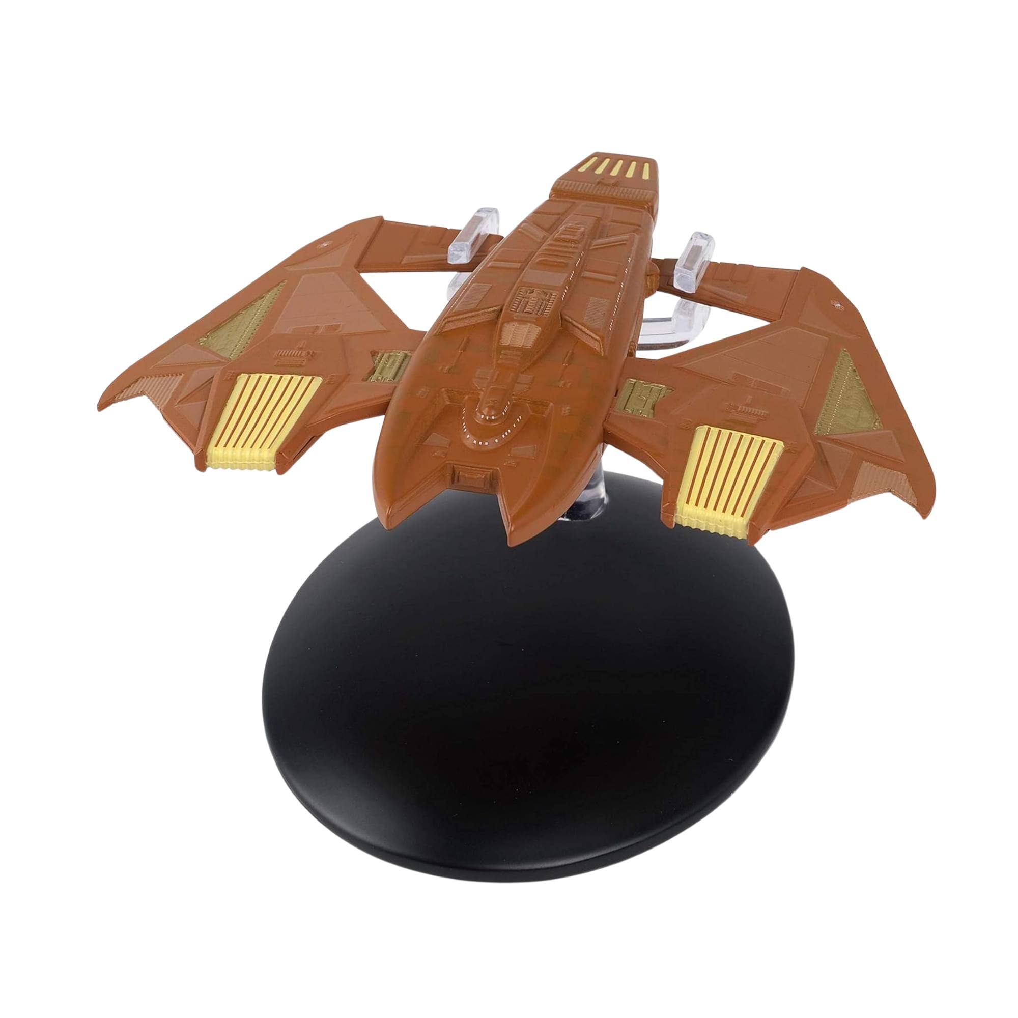 Alt View 1. Eaglemoss - Eaglemoss Star Trek Starship Replica | Vidiian Warship - Brown.