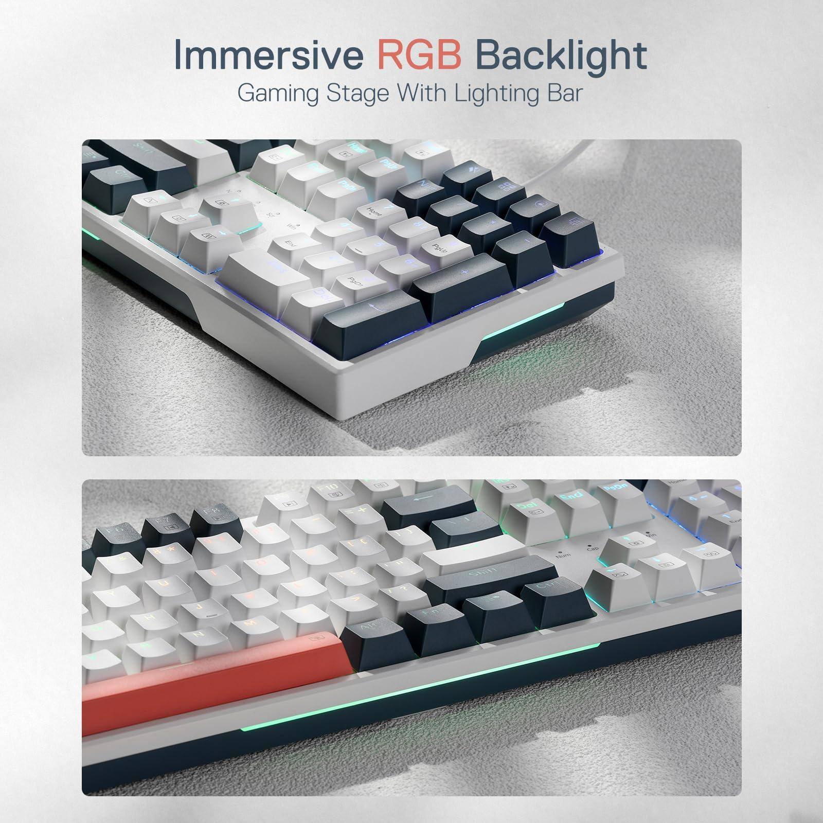 Immersive RGB Backlight  
Gaming Stage With Lighting Bar