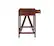 Alt View 12. Linon Home Décor - Tressa Solid Wood Desk With Drawer - Antique Tobacco Brown.
