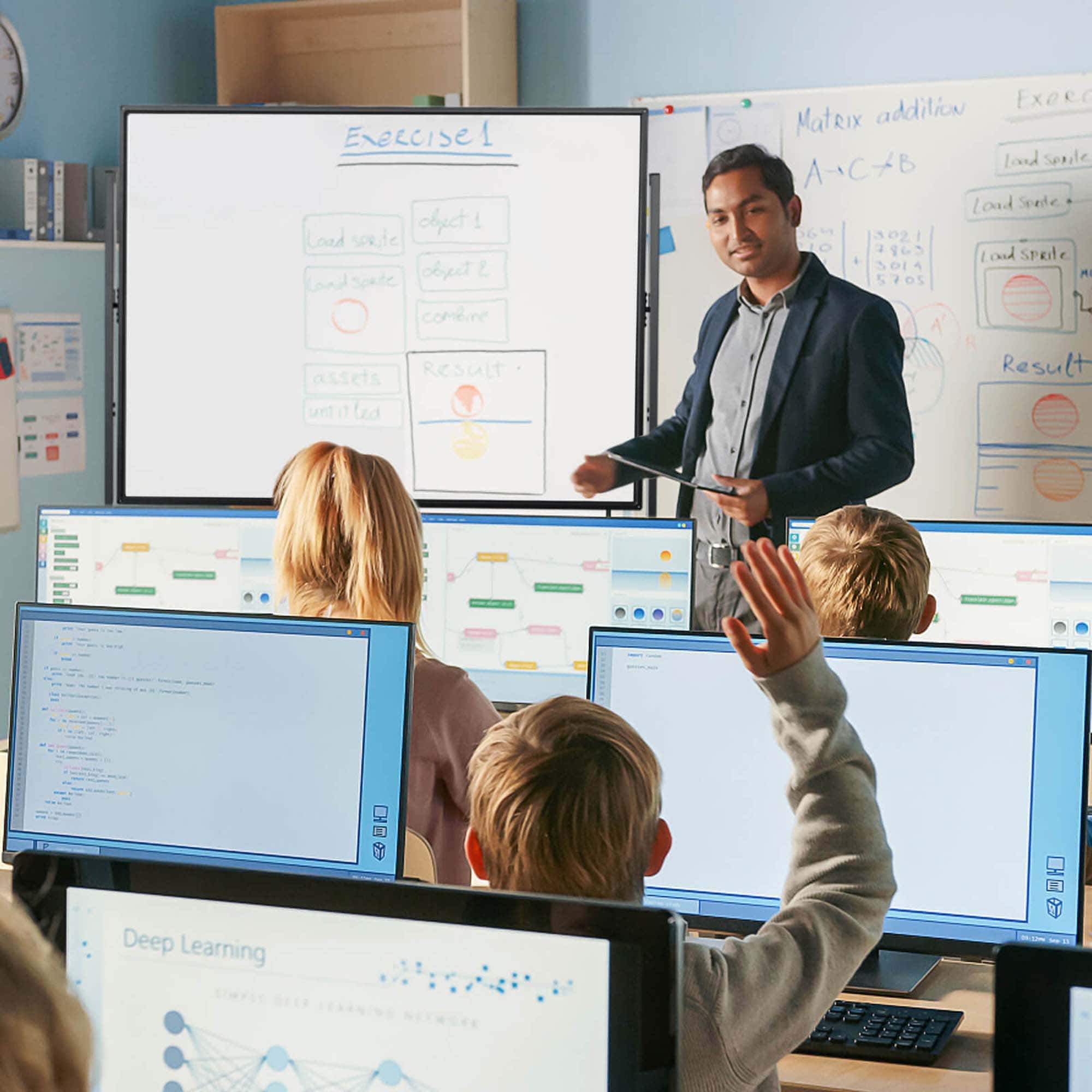 Exercise1: Objective: Load source code dbpct 2. Spate Combine assets Result united addition Exercise Matrix load Spete 56M 3021 10 196 SPRE 1ood 04 M 5/O5 S L A R Result H Deep Learning