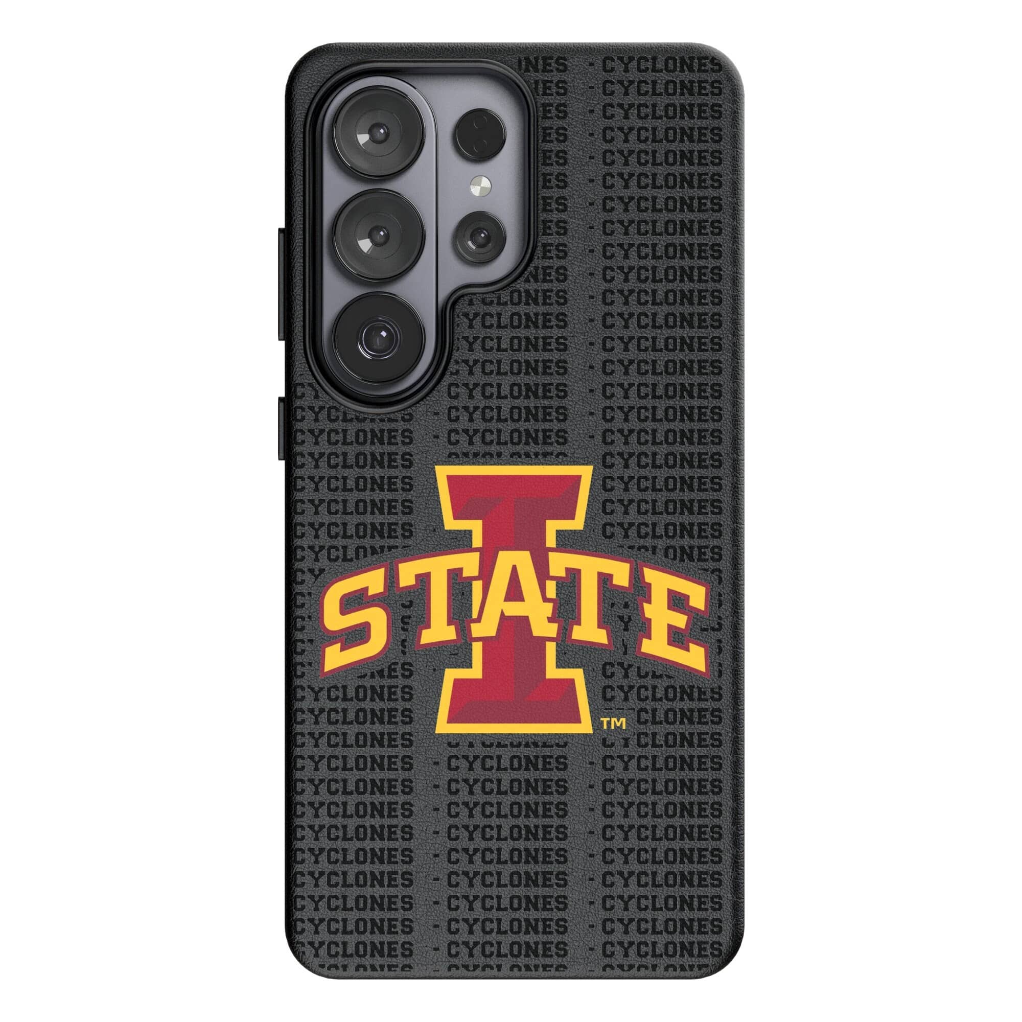 Keyscaper - NCAA - Iowa State Cyclones Text Backdrop Galaxy Magnetic Bump Case - S26 - Black price history on PriceWatchPro