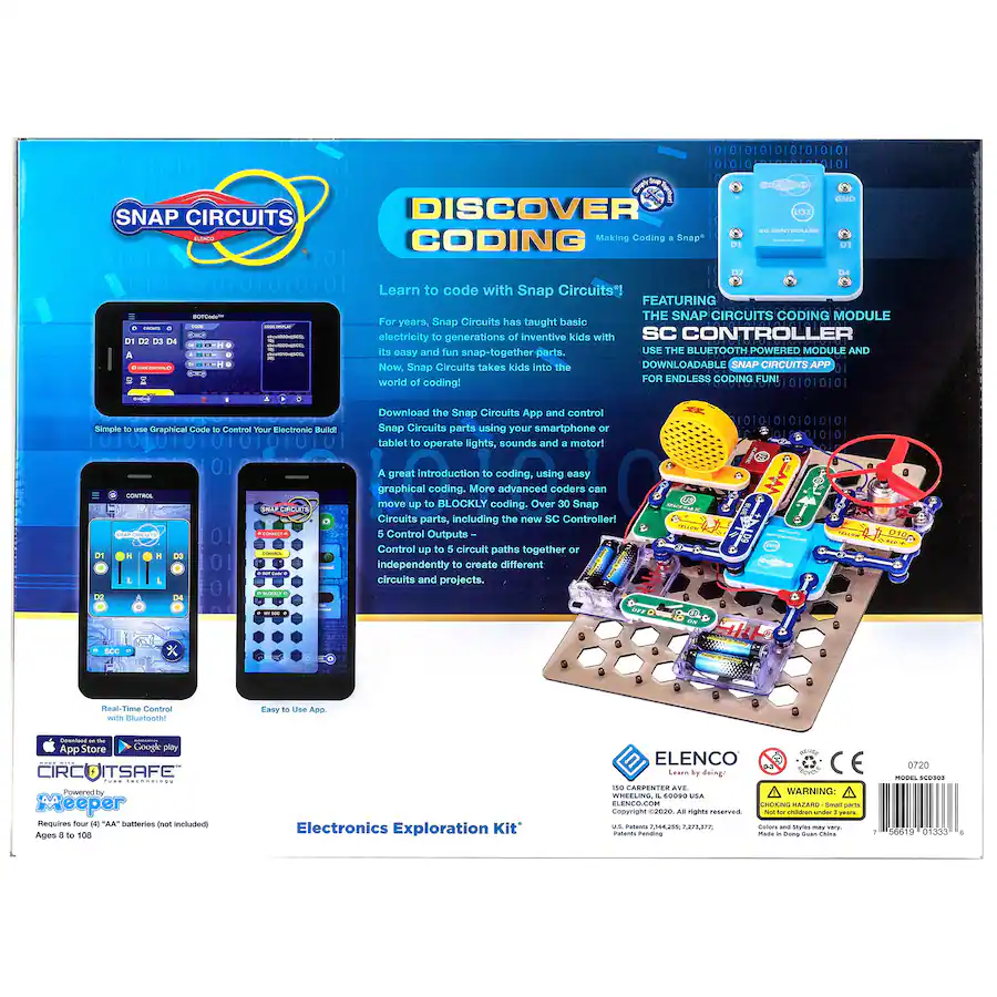 Snap Coding Pdf Elenco Snap Circuits Discover Coding G756619013336 - Best Buy