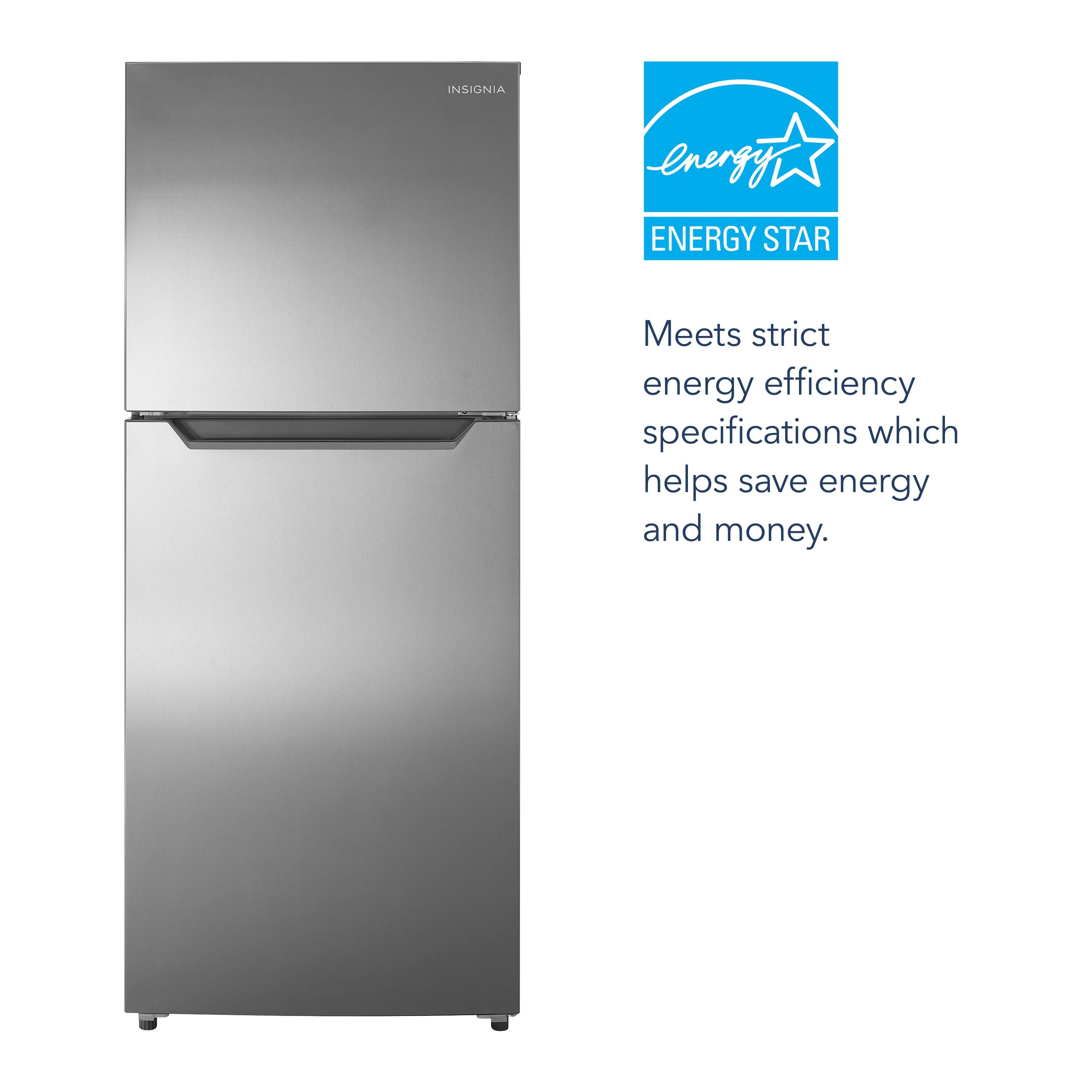 The text on the image reads: "NSIGNIA energy ENERGY STAR Meets strict energy efficiency specifications which helps save energy and money."