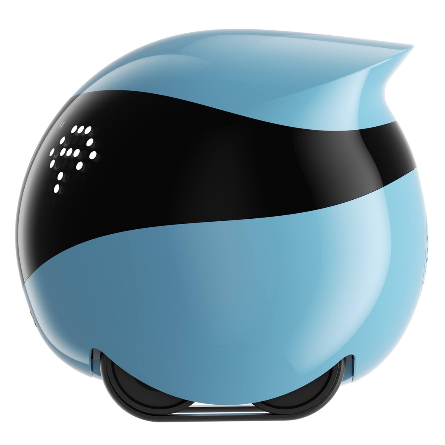 Alt View 1. Enabot - EBO Air 2 Whole-Home Mobile Robot, 2K Ultra HD Camera, Remote Monitoring and Control - Jay Blue.