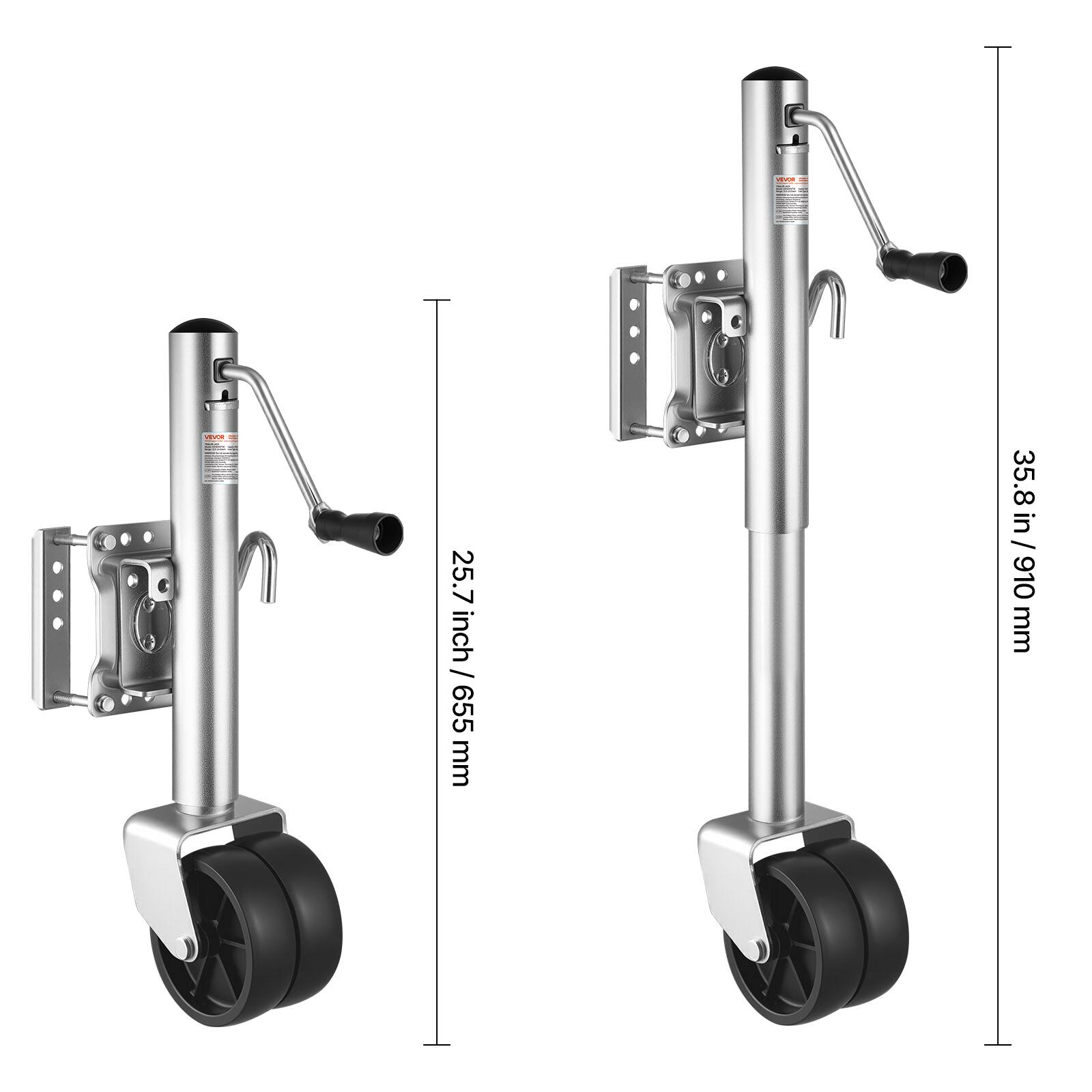 - - - 25.7 inch / 655 mm in 35.8 in / 910 mm