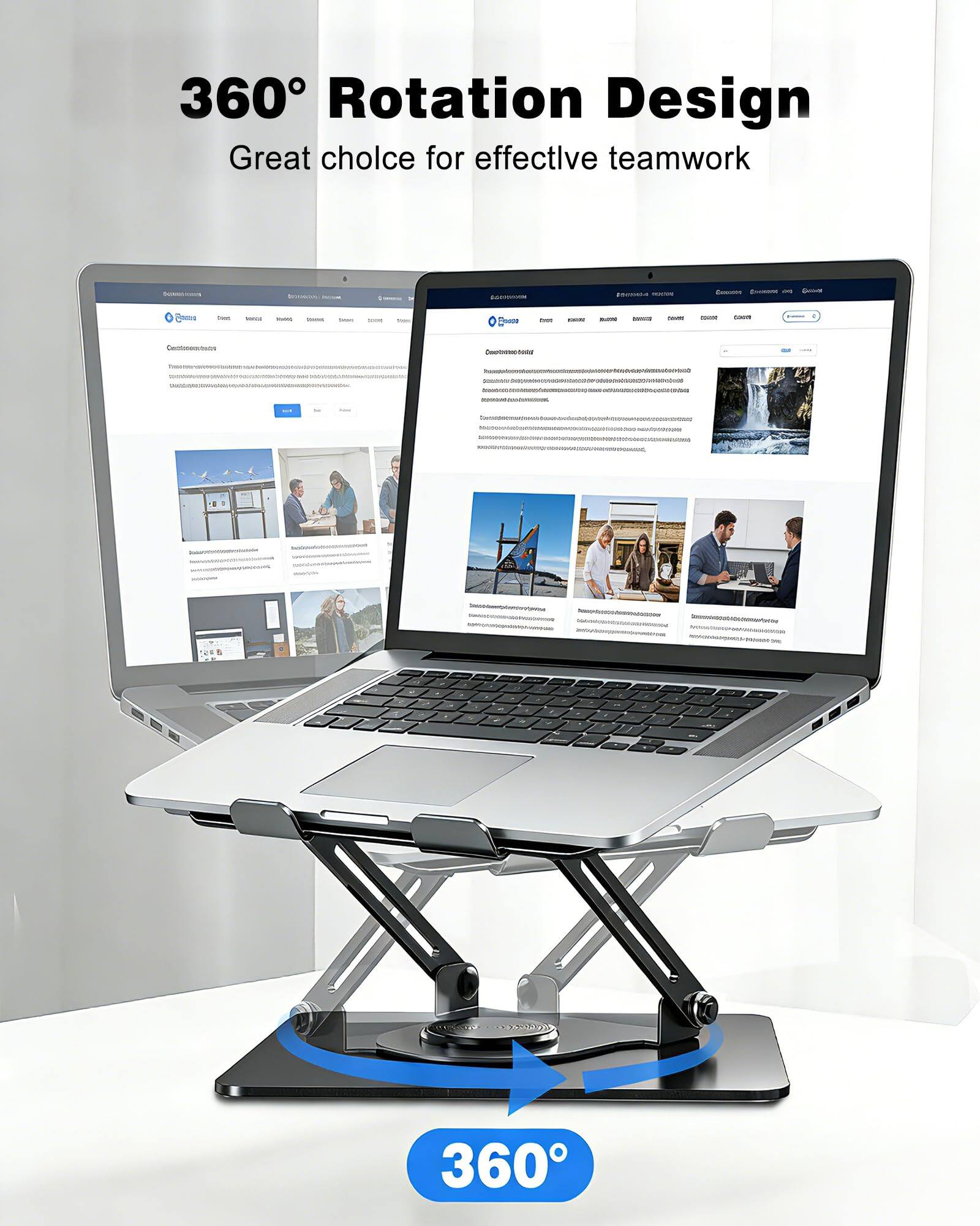 360° Rotation Design  
Great choice for effective teamwork