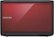 Front Standard. Samsung - 15.6" Laptop - 4GB Memory - 500GB Hard Drive - Black/Red.
