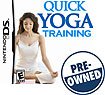 Front Zoom. Quick Yoga Training — PRE-OWNED - Nintendo DS.