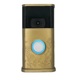 Michael Healy - Garden Video Doorbell Cover (Ring 2nd Gen) - Satin Brass
