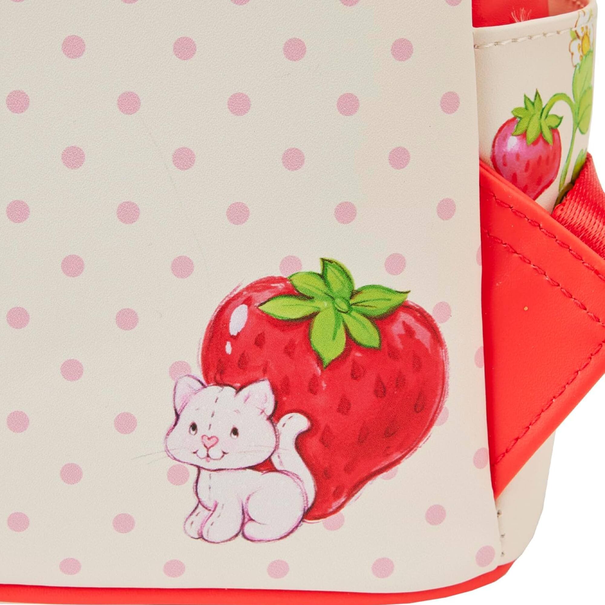 Alt View 4. LoungeFly - Loungefly Strawberry Shortcake Strawberry House Mini Backpack - Multicolored.