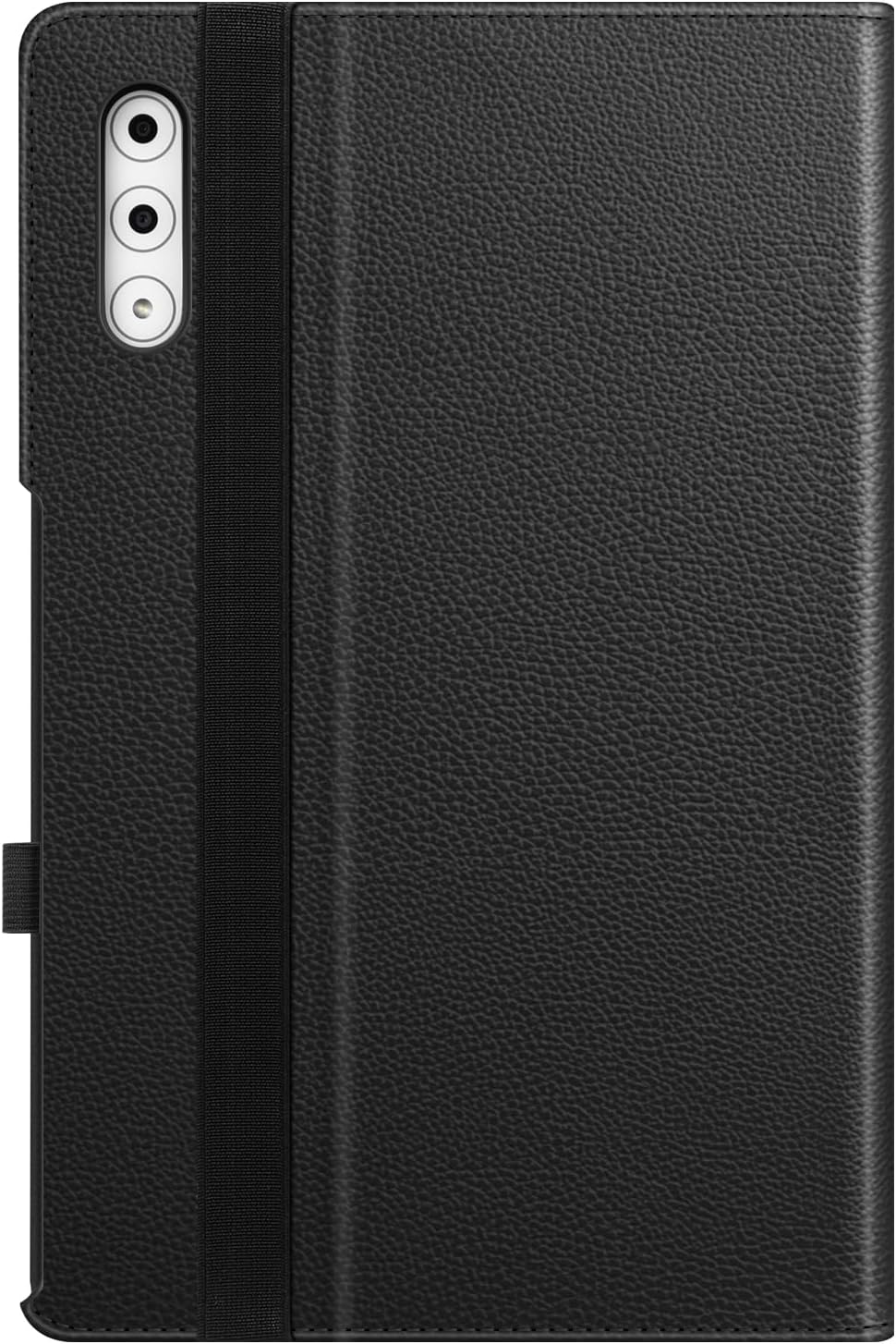 Alt View 4. Fintie - Case for Lenovo Yoga Tab Plus 12.7" / Lenovo Yoga Pad Pro AI 12.7" TB520FU, Multi-Angle Viewing Folio Cover with Pocket - Black.