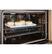 Alt View 12. Monogram - 30" Built-In Single Electric Convection Wall Oven with Precision Cooking and LCD Controls - Stainless steel.