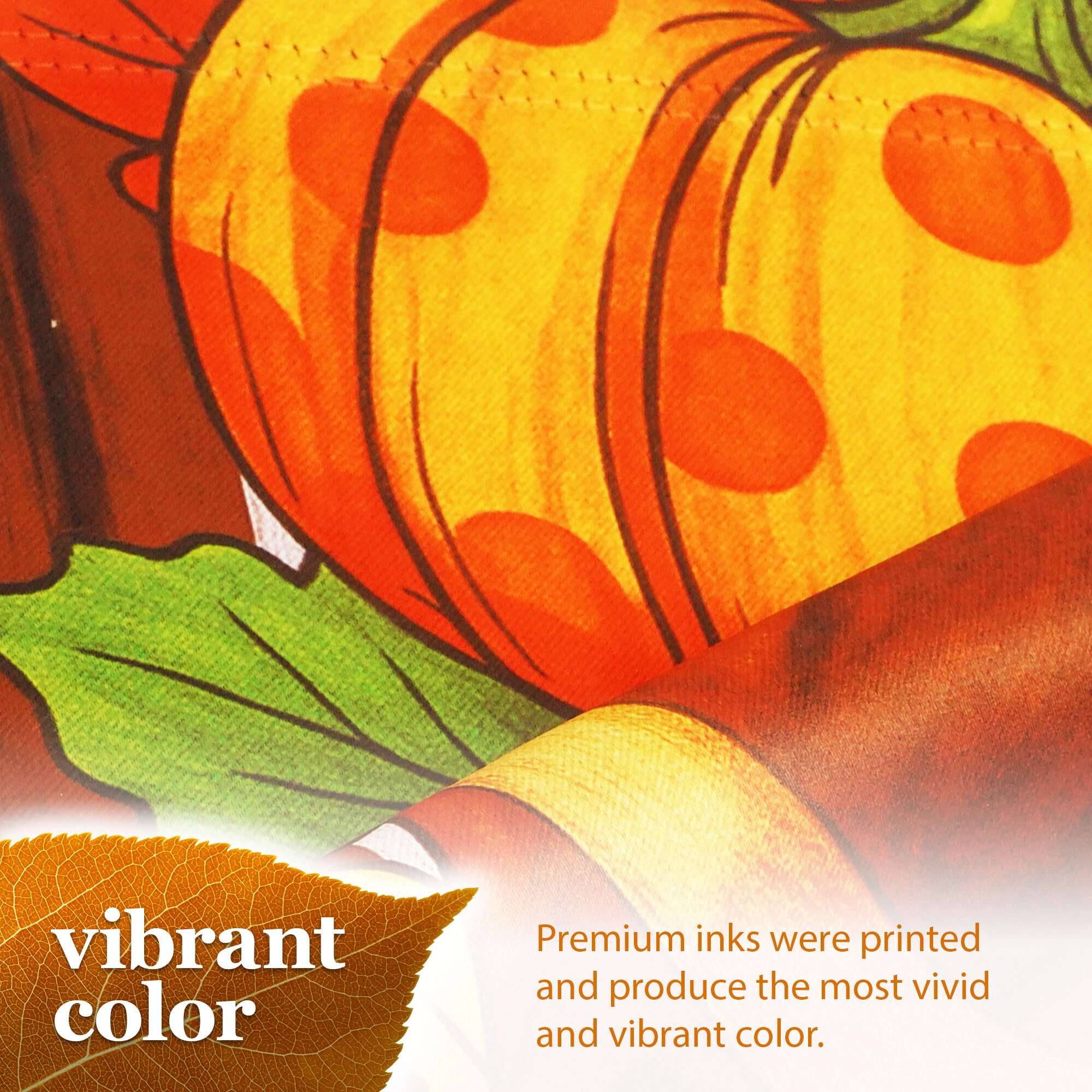 vibrant color

Premium inks were printed and produce the most vivid and vibrant color.