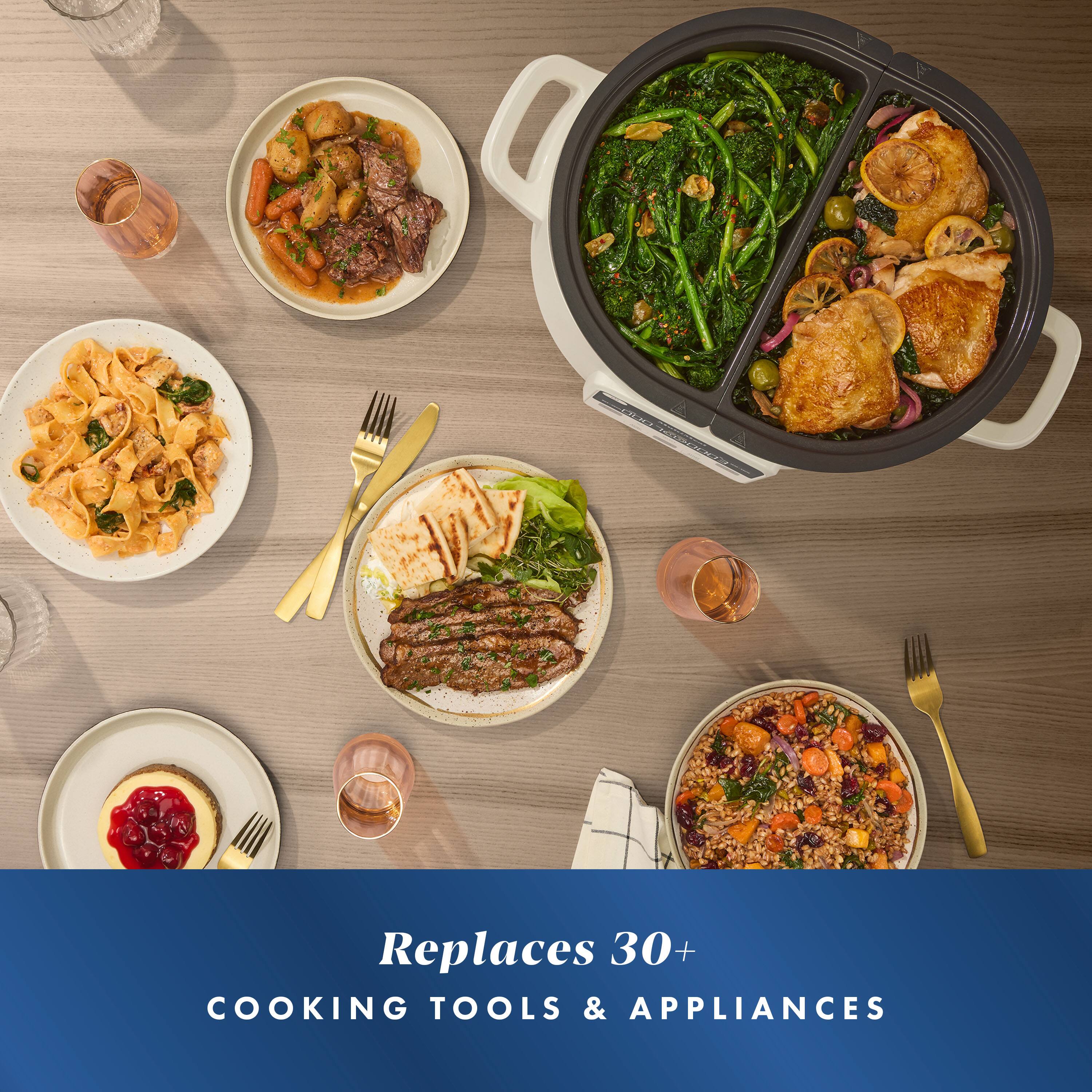 Replaces 30+ COOKING TOOLS & APPLIANCES