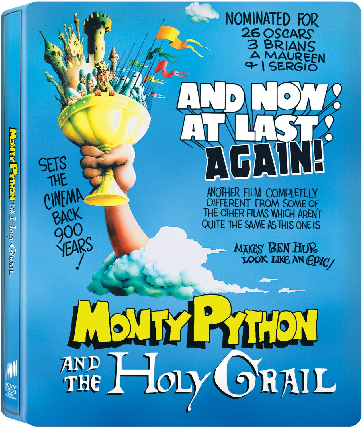 Alt View 1. Monty Python and the Holy Grail  - 4K Blu-Ray.