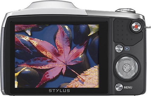 Best Buy: Olympus SZ-16 iHS 16.0-Megapixel Digital Camera Silver