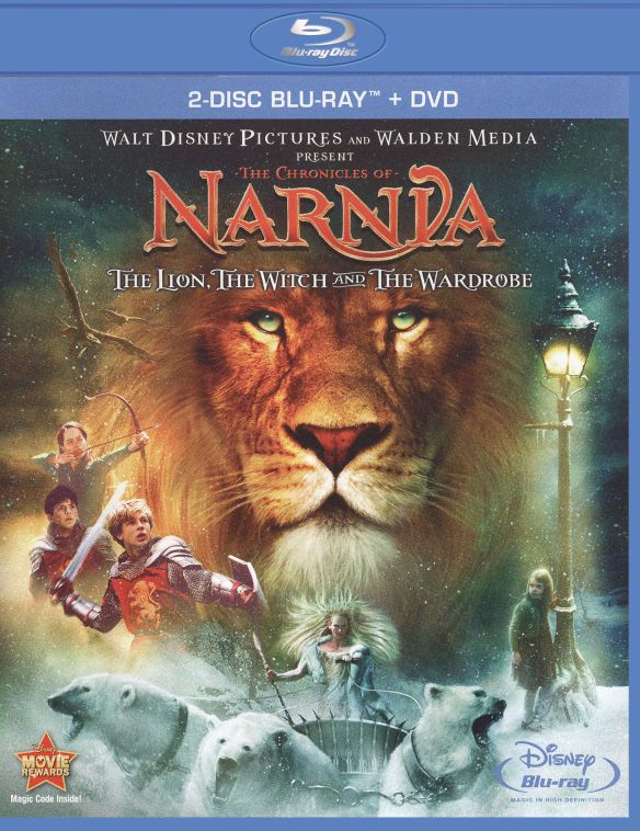  The Chronicles of Narnia: The Lion, the Witch and the Wardrobe [WS] [3 Discs] [Blu-ray/DVD] [2005]
