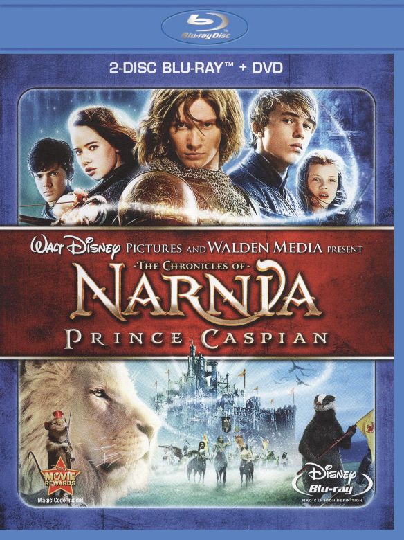  The Chronicles of Narnia: Prince Caspian [2 Discs] [Blu-ray/DVD] [2008]