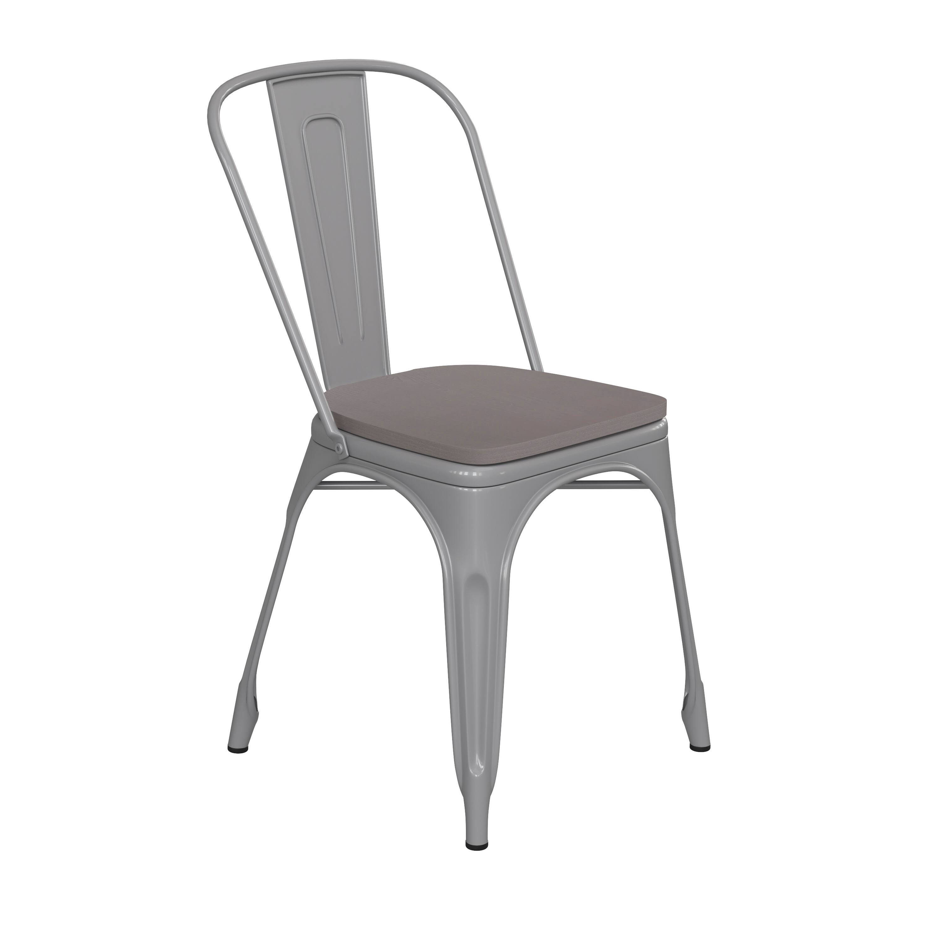 Gray Seat/Silver Frame