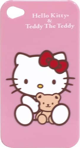Front Standard. Hello Kitty - Hard Shell Case for Apple® iPhone® 4 - Pink.