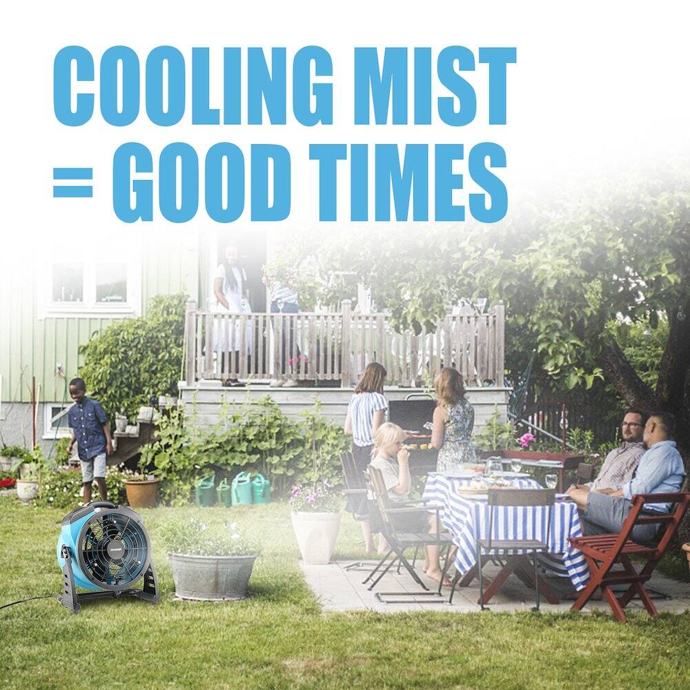 COOLING MIST = GOOD TIMES