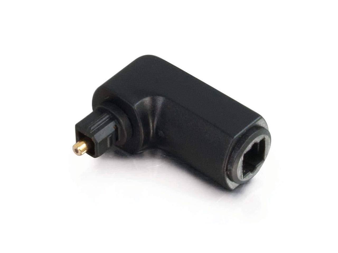 Alt View 7. Cables to Go - C2G 40016 VELOCITY™ RIGHT ANGLE TOSLINK® PORT SAVER ADAPTER.
