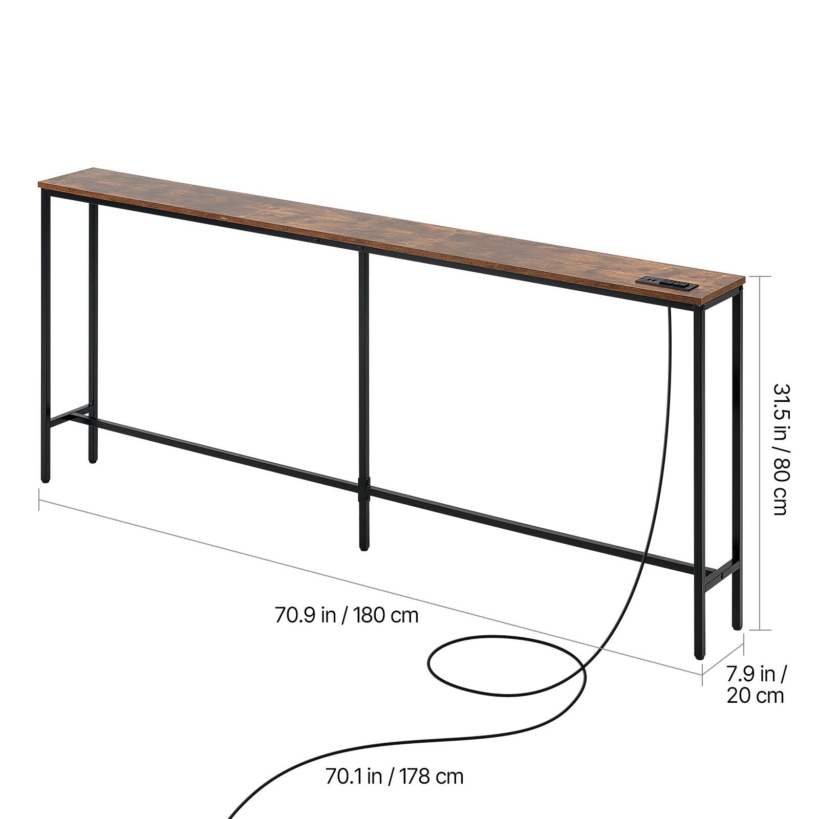 - 31.5 in / 80 cm
- 70.9 in / 180 cm
- 7.9 in / 20 cm
- 70.1 in / 178 cm